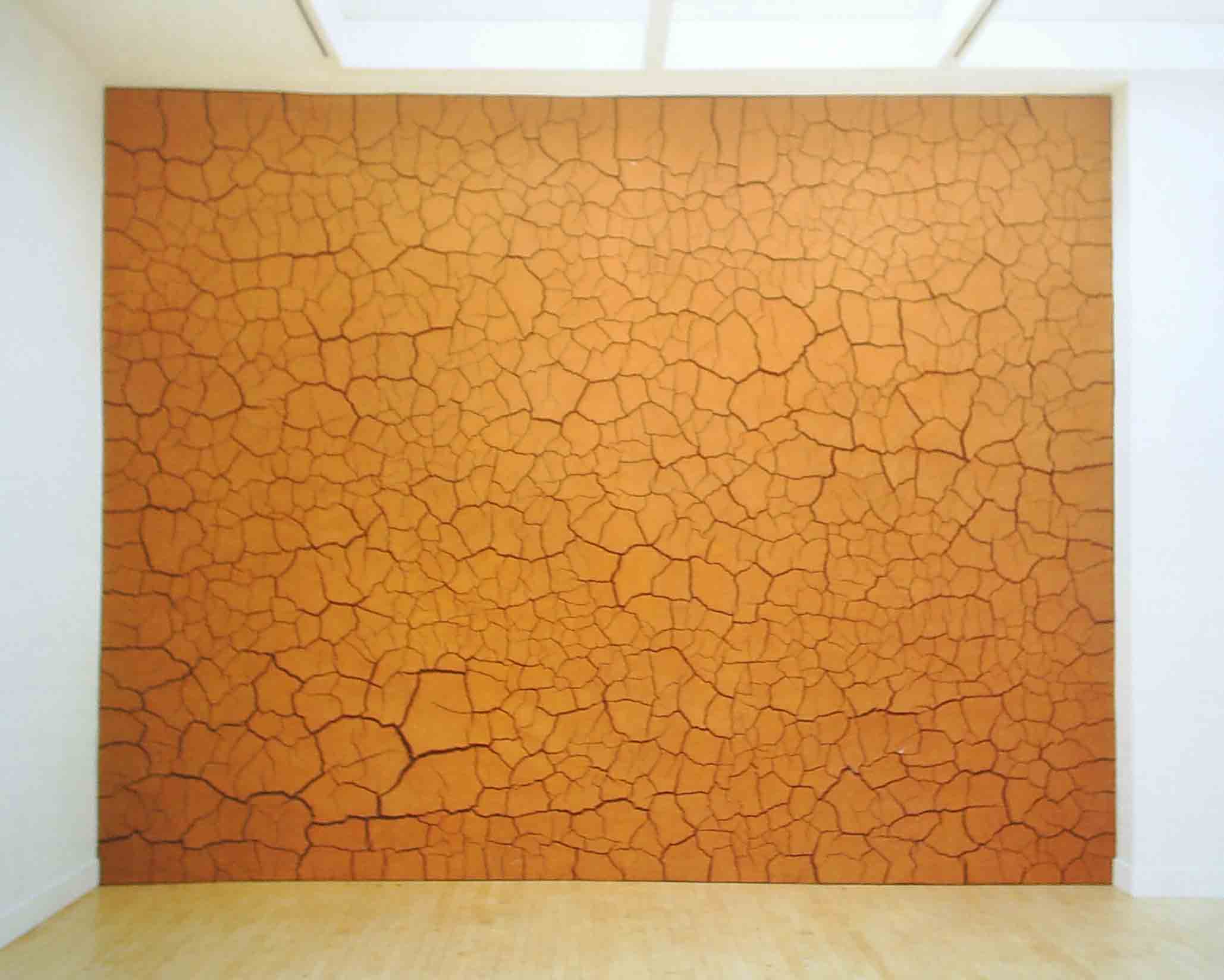 gold Clay wall web